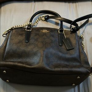 Coach Black and Gold Women's Bag